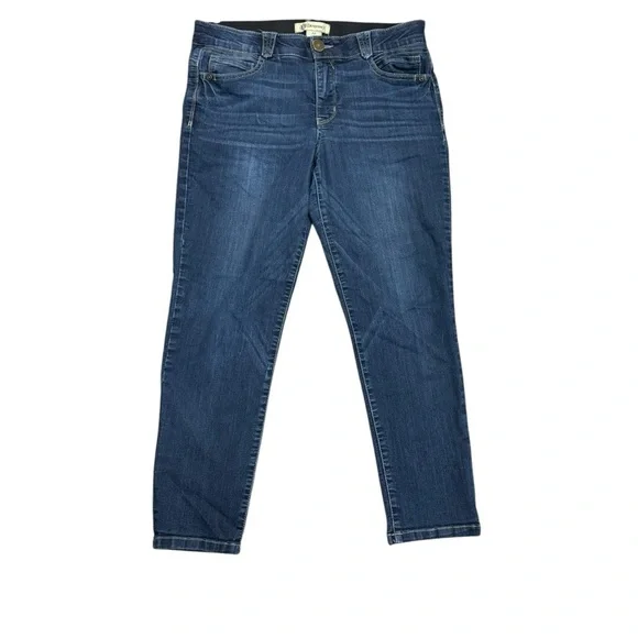 Democracy Ab Solution Dark Blue Skinny Jeans Size 12 - Picture 6 of 6